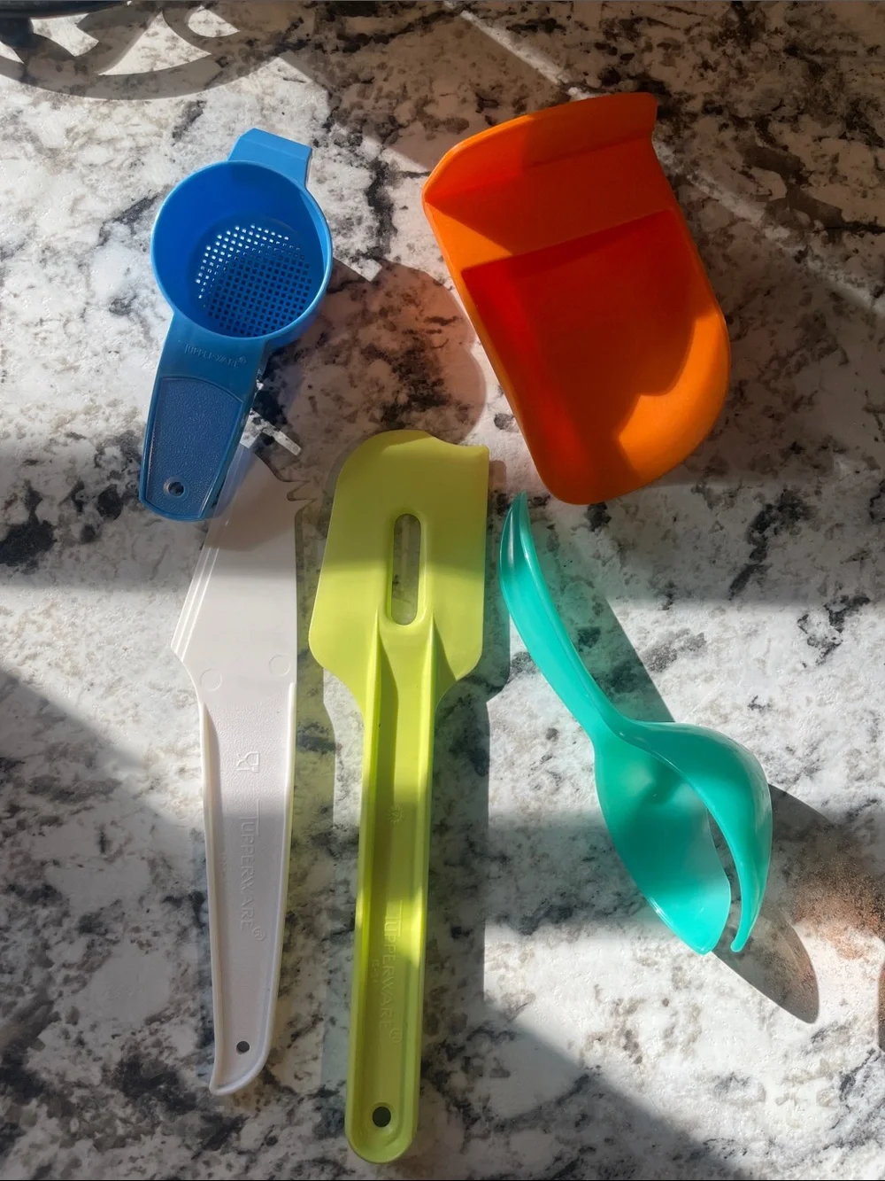 Tupperware Gadget Lot of 5 Brand New Kitchen Gadgets Random Colors